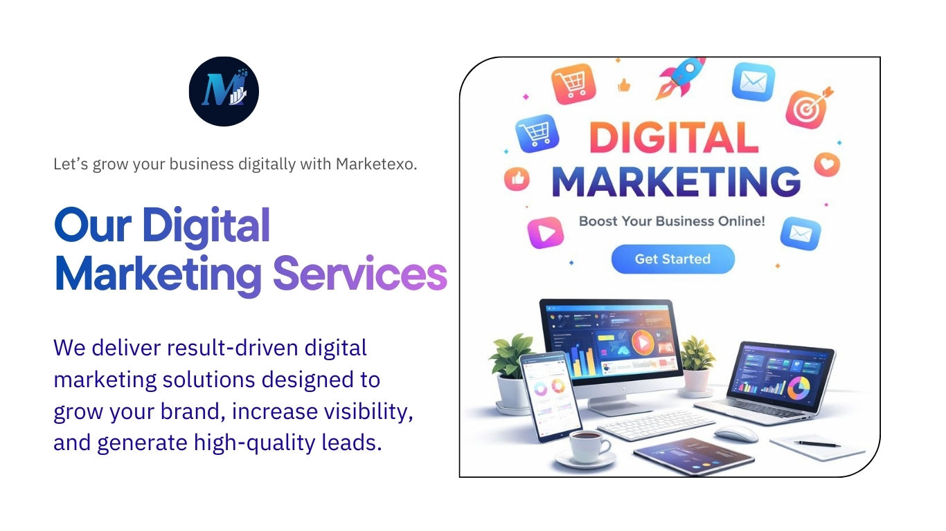 Let’s grow your business digitally with Marketexo.