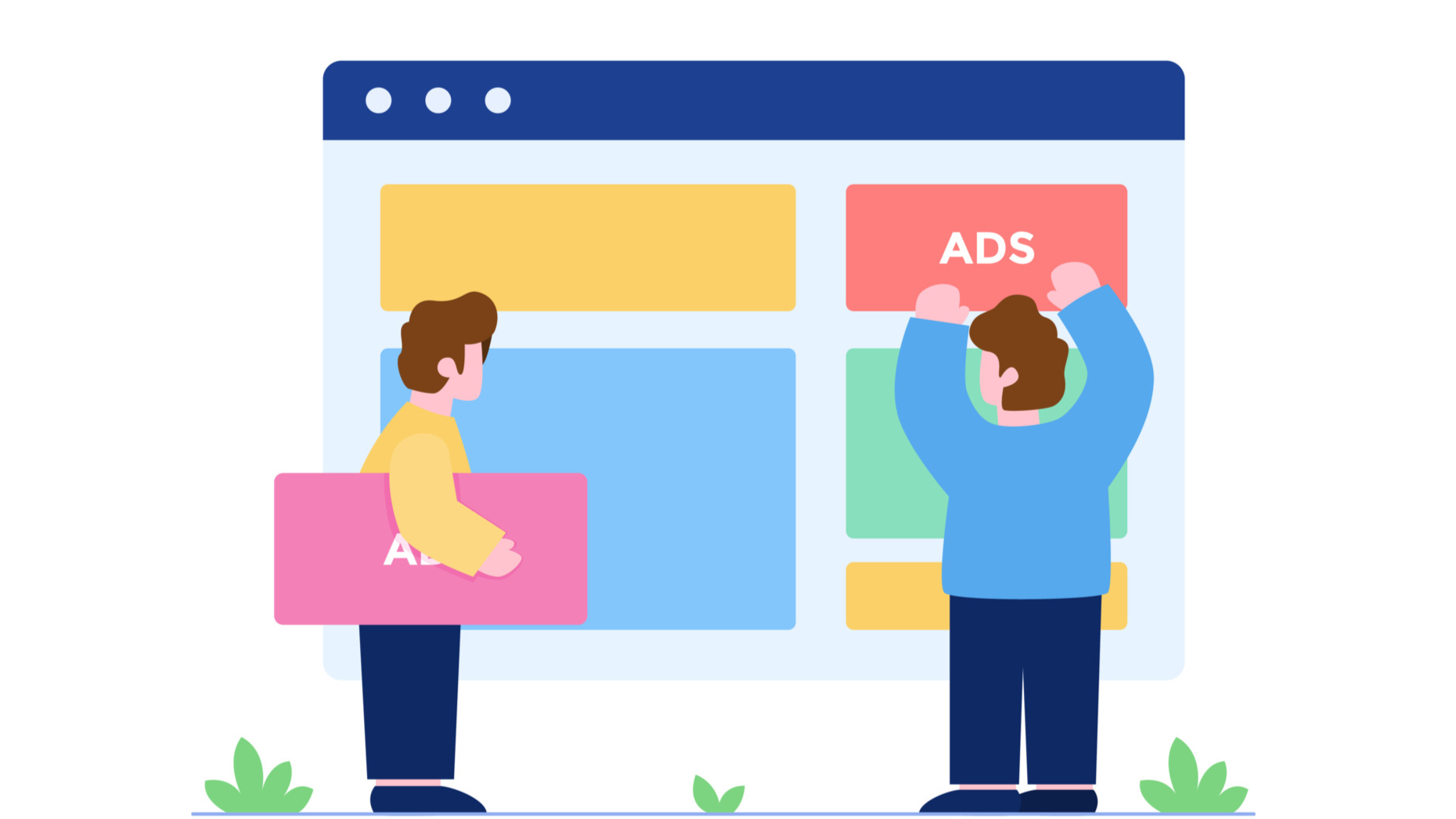 illustration-of-website-advertisements